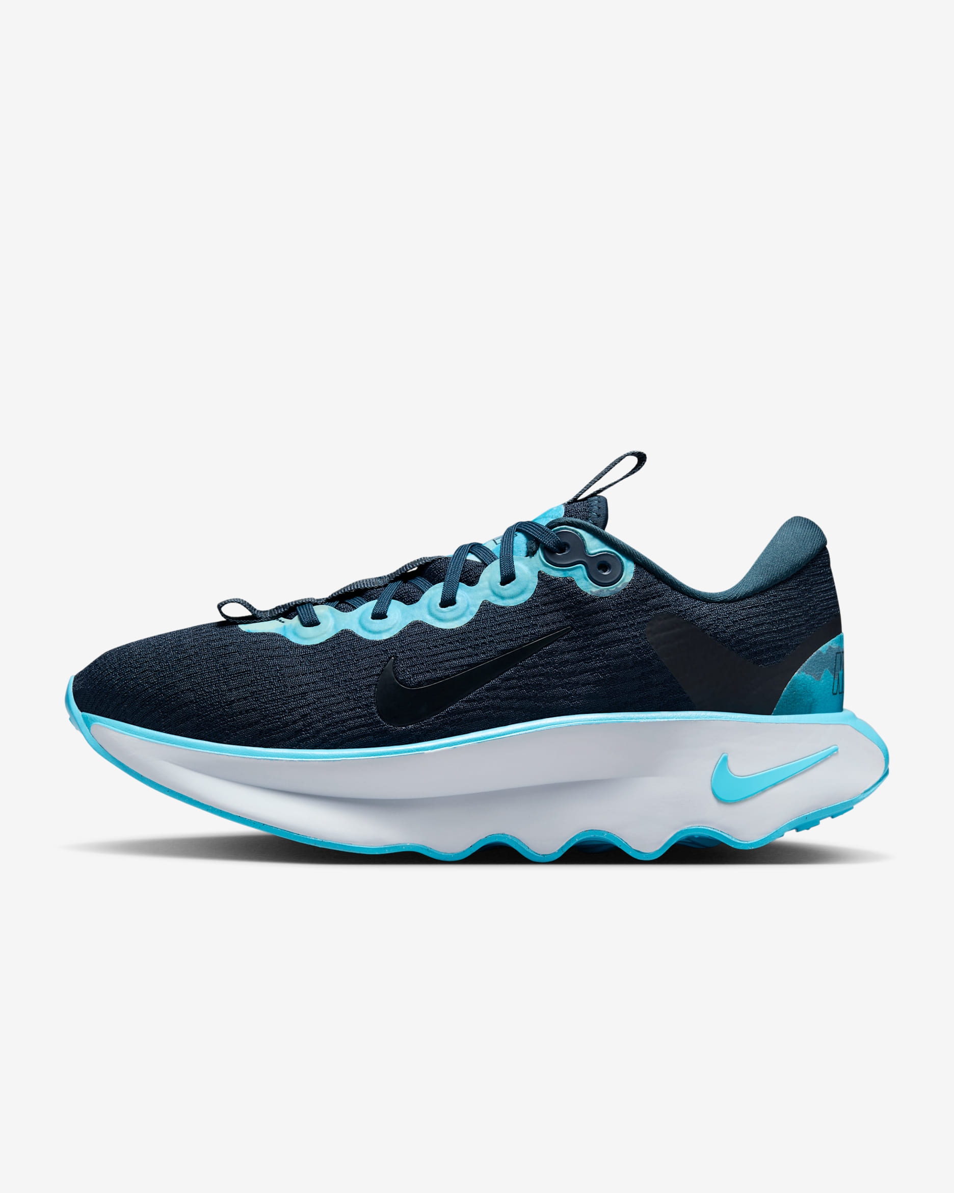 Nike Motiva x NorBlack NorWhite Women's Walking Shoes. Nike ID